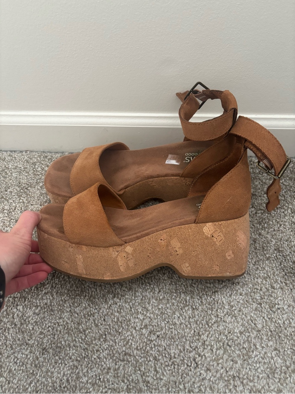 TOMS Platform Sandals